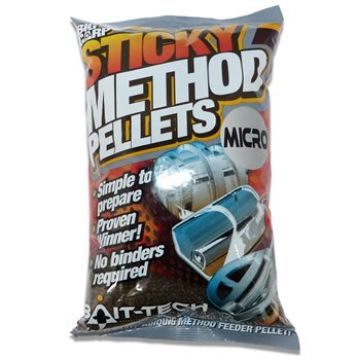 Bait Tech Sticky Method Pellets Micro Bait Tech Sticky Method Pellets Micro