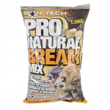 Bait Tech Pro Natural Bream Mix 1_5kg Bait Tech Pro Natural Bream Mix 1_5kg
