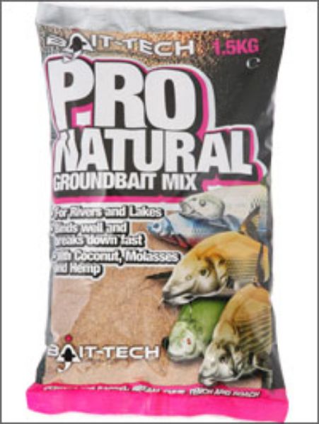 Bait Tech Pro Natural Ground Bait Mix 1_5kg