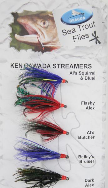 Dragon Sea Trout Flies - Ken Sawada Streamers