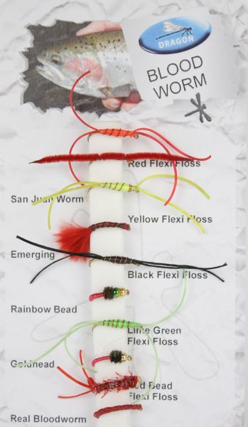 Leeda Dragon Flies - Blood Worm