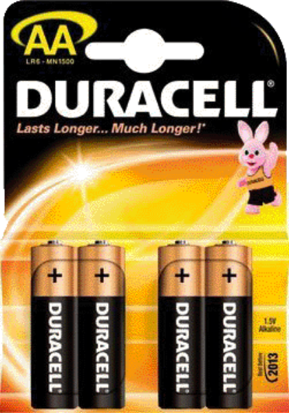 Duracell AA 4 Pack