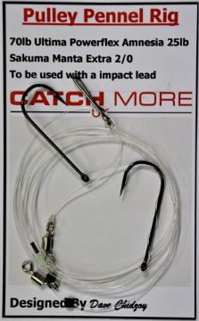 Catch More Uk Pulley Rig 2/0 Pulley, Rig,2/0