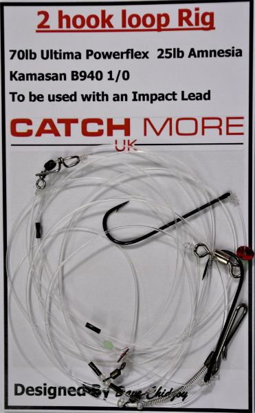 Catch More UK 2 Hook Loop 1/0 designed by Dave Chidzoy