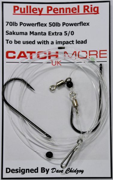 Catch More UK Pulley Pennel 5/0 designed by Dave Chidzoy