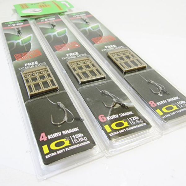 Korda Ready Tied IQ D Carp Rigs