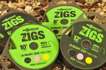 Korda x3 Ready Zig With Free Hookbait Korda x3 Ready Zig With Free Hookbait