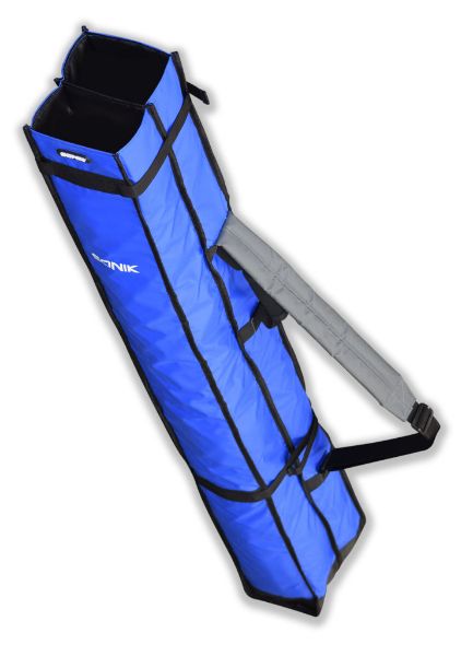 New Tronixpro Double Compartment Quiver Holdall 4 Fishing Rods Tripod and Brolly 