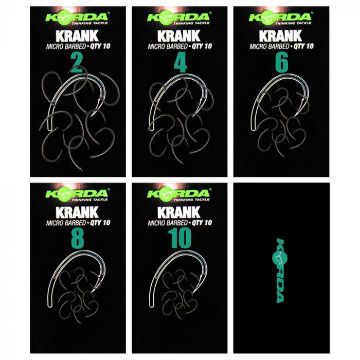 Korda Krank Hook Micro Barbed Korda Krank Hook Micro Barbed