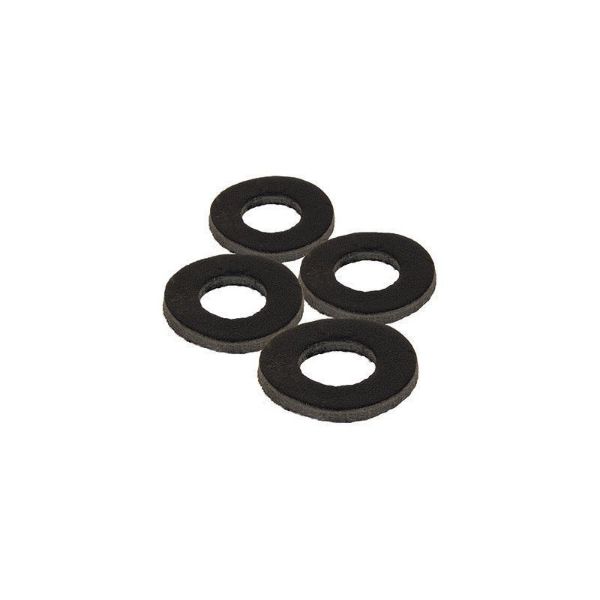 fox black label leather washers