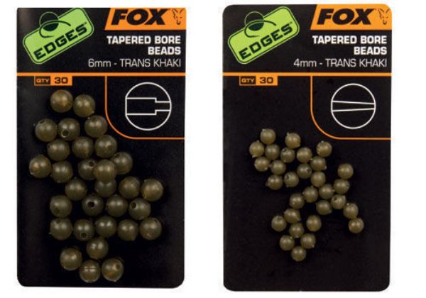 Fox Tapered Bore Beads 