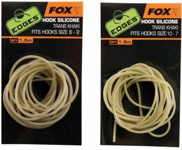 Fox Hook Silicone Trans Khaki - Angling Centre West Bay