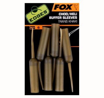 Fox Chod / Heli Buffer Sleeves Trans Khaki Fox Chod / Heli Buffer Sleeves Trans Khaki