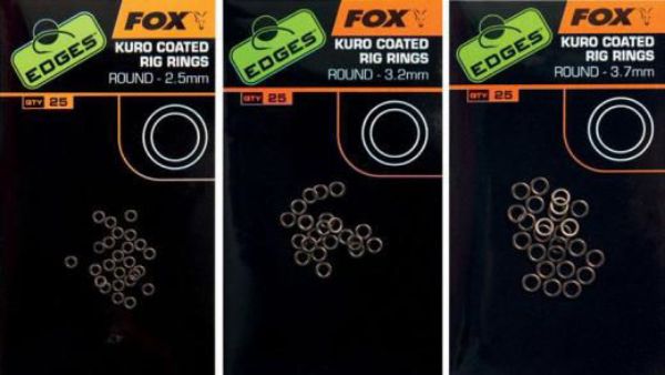 Fox Kuro Coated Rig Rings Round