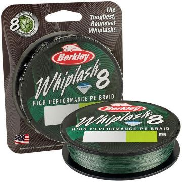 Berkley® Whiplash 8 Carrier 103.6lb Moss Green 300m Berkley® Whiplash 8 Carrier 103.6lb Moss Green 300m