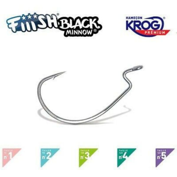 FIIISH BLACK MINNOW SPARE HOOKS