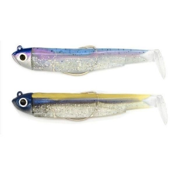 Fiiish Black Minnow 90 Rainbow + Or/Bleu 5g Double Combo