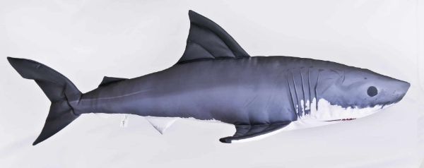 Gaby Pillows Great White Shark Giant