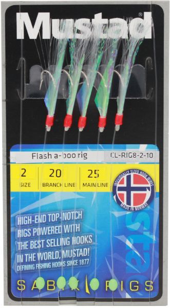 Mustad Flash-a-boo H2 ML25lb