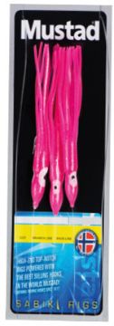 Mustad Pink Squid Rig H6/0 ML60lb Mustad Pink Squid Rig H6/0 ML60lb