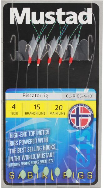 Mustad Piscator H4 ML20lb