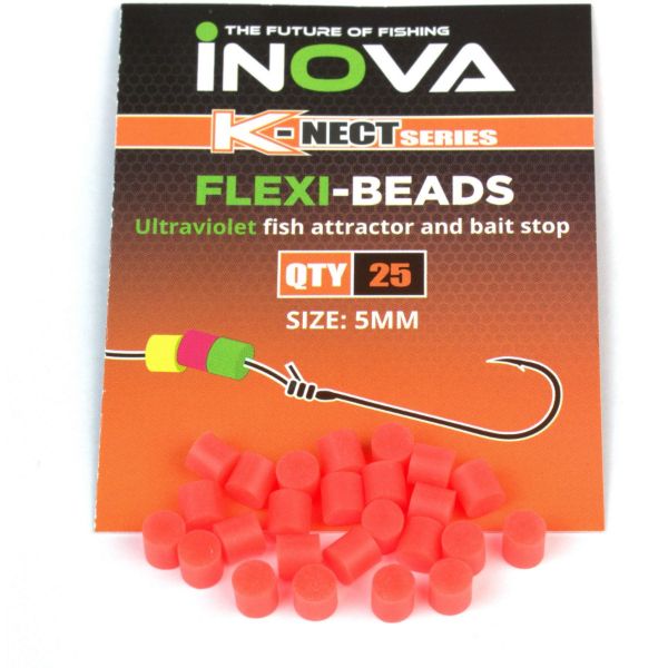 INOVA Flexi-Beads Orange 5mm 10 PK