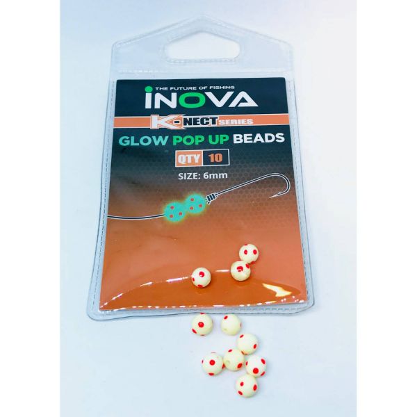 INOVA Glow Pop Up Beads LB 6mm