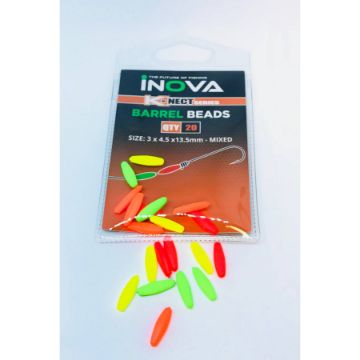 INOVA Barrel Beads Mixed Colour INOVA Barrel Beads Mixed Colour