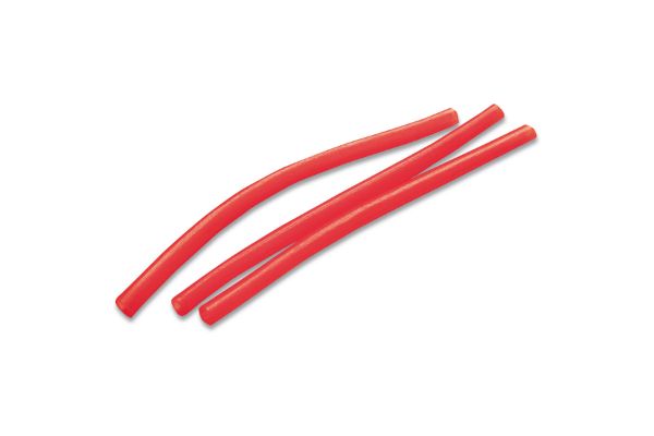 PVC FLUO RED TUBE 1MM 10X10
