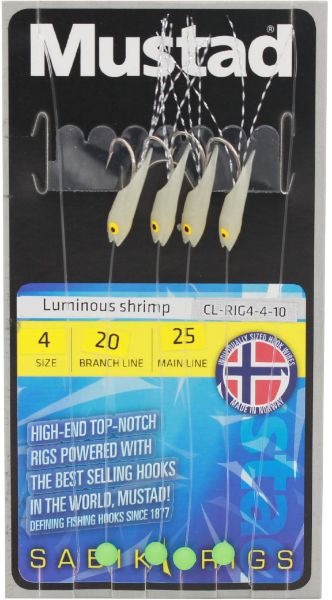 Mustad Luminous Shrimp H6 ML20lb
