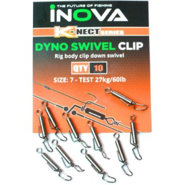 INOVA Dyno Swivel Clip Size7 10PK INOVA Dyno Swivel Clip Size7 10PK