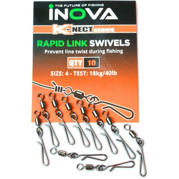 INOVA Rapid Link Swivel Size4 10PK