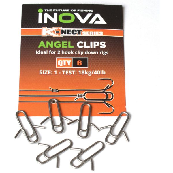 INOVA Angel Clips Size1 10PK