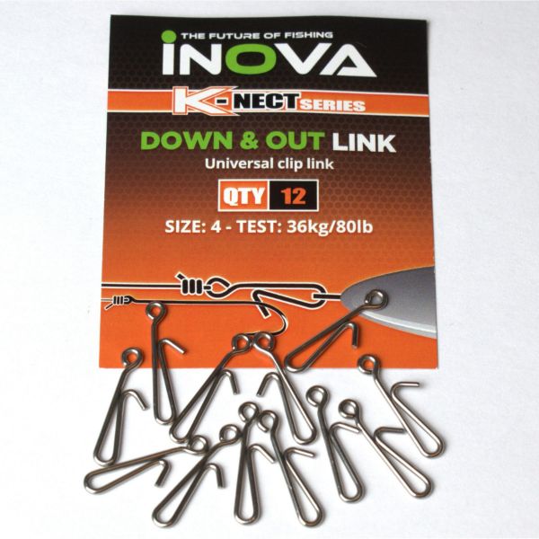 INOVA Down & Out Link Size4 10PK