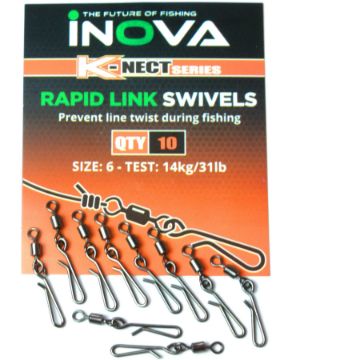 INOVA Rapid Link Swivel Size6 10PK INOVA Rapid Link Swivel Size6 10PK