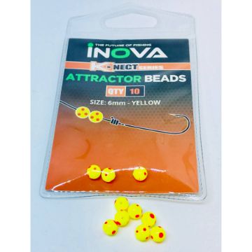 INOVA Attractor Beads Yellow 6mm INOVA Attractor Beads Yellow 6mm