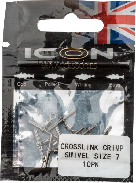 ICON Crosslink Crimp Swivel S7 10pk