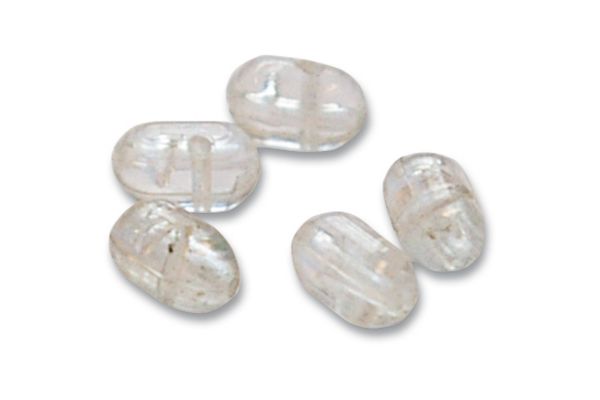 2 WAY CLEAR BEADS SML 12X10