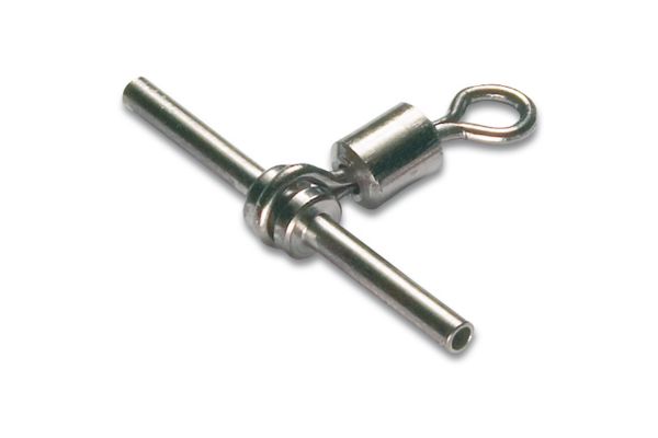 Cross Line Crimp and Rolling Swivel Size 7