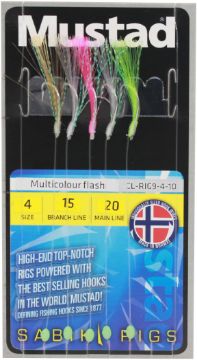Mustad Multicolor Flash H4 ML20lb Mustad Multicolor Flash H4 ML20lb