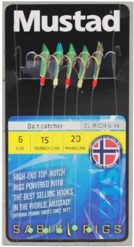 Mustad Bait Catcher H6 ML20lb Mustad Bait Catcher H6 ML20lb