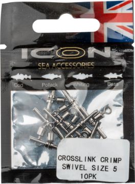 ICON Crosslink Crimp swivel S5 10pk ICON Crosslink Crimp swivel S5 10pk