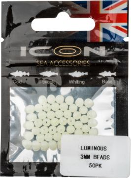 ICON Luminous 3mm Beads 50pk ICON Luminous 3mm Beads 50pk