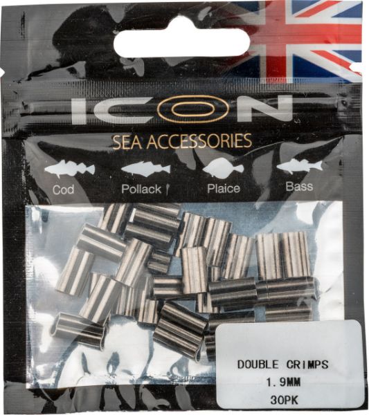 ICON Double Crimps 1.9mm 30pk