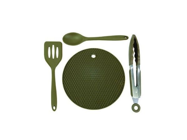 Trakker Armolife 4 Piece Silicone Utensil Set