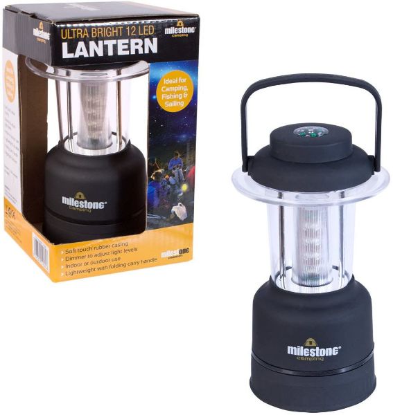 Milestone Ultra Bright 12 LED Lantern