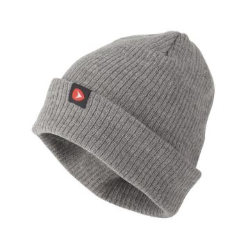 Greys Knitted Ribbed Grey Beanie Greys Knitted Ribbed Grey Beanie