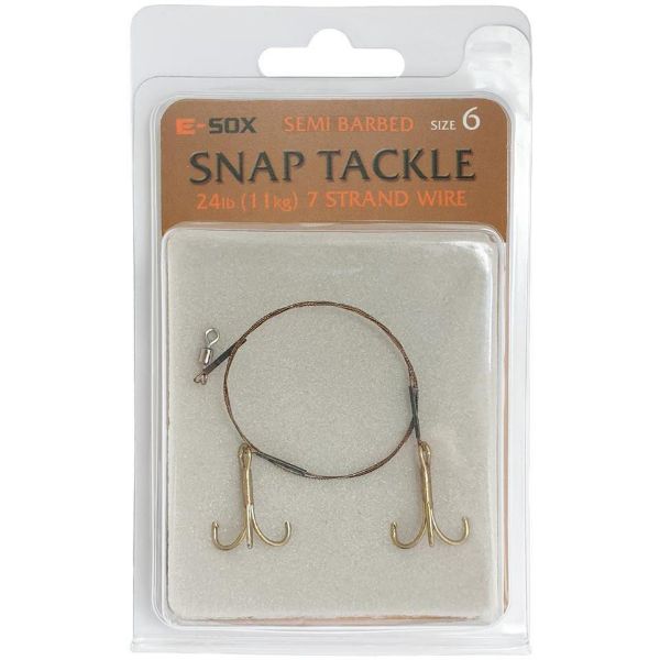 E-sox Semi Barbed Snap Tackle