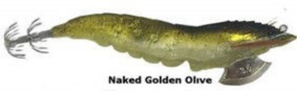 Picture of Savage Gear 3D EGI Shrimp Jig Naked Golden Olive 23g 9cm