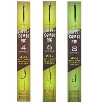 ESP Gripper Combi Rig Barbed Green ESP Gripper Combi Rig Barbed Green
